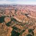 AerialviewwestacrossStillwaterCanyonoftheGreenRiver,Canyonlands,Utah