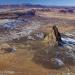 Agathla(volcanicneck)&OwlRock,Kayenta,Arizona,Aerial