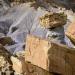 SandstonebouldersonTropicShale@WarmCreek,baseofKaiporwitsPlateau,GlenCanyonNRA,Arizona/Utah.