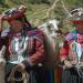 QuechuaLadies&Llamas@SacsaywamanIncaRuinsnearCusco,Peru